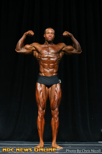 IFBB Pro Darnell Ferguson Takes 4th Place Trophy @ 2016 Salt City Pro