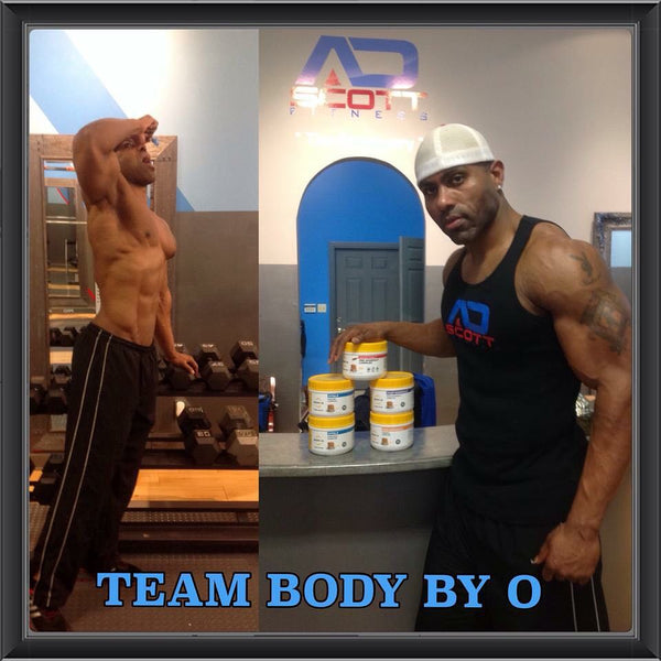 Team Body By O Competitor Antoine Scott Pumped up with BBO Supps