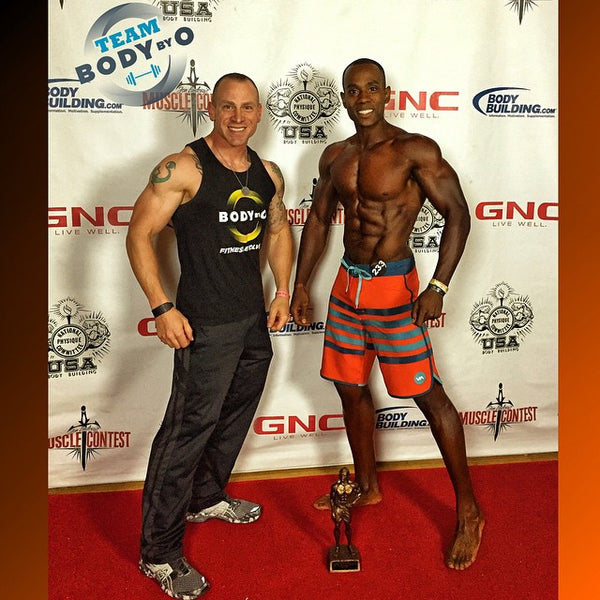 Dimyas Perdue, Team Body By O Men's Physique Competitor, Shares His Secret to "No More Stress"