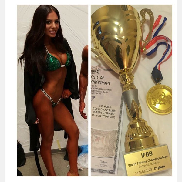 Sofia Ruusila Nouisianen Wins 2015 Bikini World Championships in Budapest & Earns IFBB Pro Card!