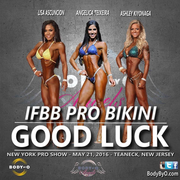 Good Luck to All Our Pros Competing at the NY Pro & In Slovakia!