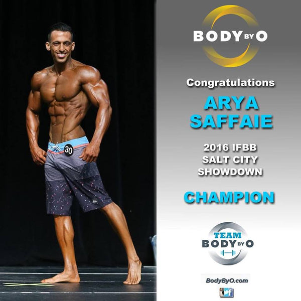 IFBB Pro Arya Saffaie Wins 2016 Salt Lake Pro Men's Physique